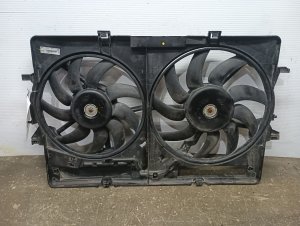 2008-2017 Audi A5 Dual A/C Condenser Fan Assembly (Used OEM)