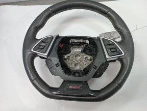 2016-2024 Chevrolet Camaro Black Leather Steering Wheel with Controls (Used OEM)