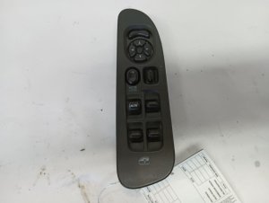 2002-2008 Dodge Ram 1500 Black Master Power Window Door Lock and Mirror Switch - Left (Driver) (Used OEM)