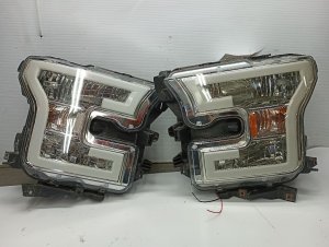 2015-2017 Ford F-150 Headlight Assembly - Left (Driver) (Used OEM)