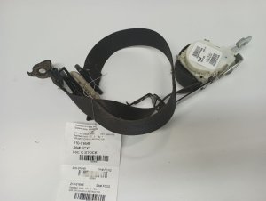 2011-2013 Ram 3500 Gray Seat Belt Assembly with Retractor and Pretensioner - Front, Left (Driver) (Used OEM)