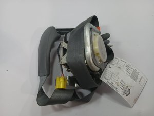 2009-2014 Ford F-150 Gray Seat Belt Assembly with Pretensioner - Front, Left (Driver) (Used OEM)