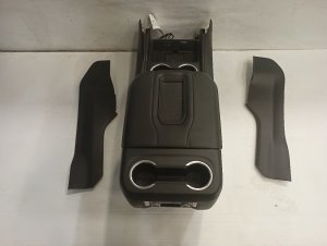 2021-2026 GMC Yukon Black Front Center Overhead Console with Dome Light and HomeLink (Used OEM)