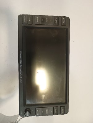 2008 Mitsubishi Lancer Navigation Infotainment Display Screen (Used OEM)