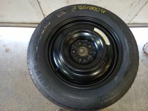 2005-2006 Nissan Altima 17x4 Steel Compact Spare Wheel (Used OEM)