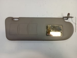 2001-2004 Toyota Tacoma Gray Sun Visor with Vanity Mirror - Right (Passenger) (Used OEM)