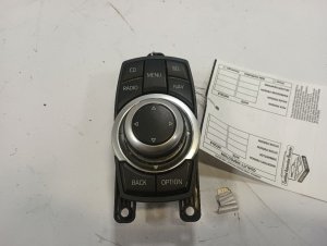 2014-2016 BMW i3 Center Console Media Control Panel (Used OEM)