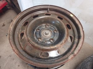 2002-2010 Dodge Ram 1500 17x7 5-Lug Steel Spare Wheel (Used OEM)