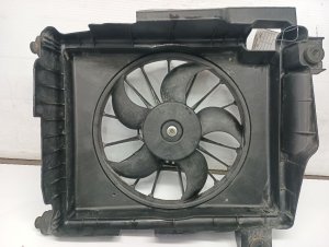 2002-2003 Dodge Ram 1500 Radiator Condenser Fan Motor Assembly (Used OEM)