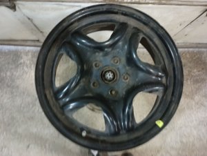 2013-2018 Toyota RAV4 Black 17x6.5 Steel Wheel (Used OEM)