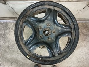 2013-2018 Toyota RAV4 Black 17x6.5 Steel Wheel (Used OEM)