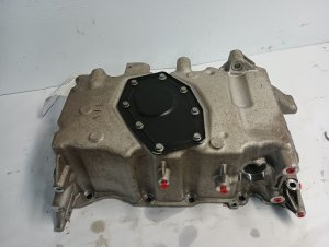 2014-2019 Cadillac CTS Upper and Lower Engine Oil Pan Assembly (Used OEM)