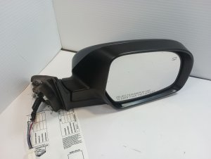 2011-2014 Subaru Outback Gray Power Door/Side View Mirror - Left (Driver) (Used OEM)