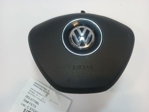 2015-2018 Volkswagen Jetta Black Air Bag - Left (Driver) (Used OEM)