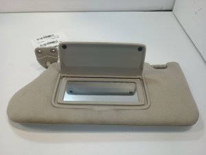 OEM Tan Sun Visor without Illuminated Vanity Mirror for 2013-2017 Nissan - Left (Driver) (OEM)