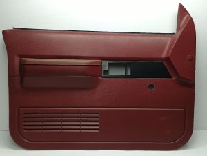 1988-1994 GMC C1500 Red Door Interior Trim Panel - Front (Used OEM)