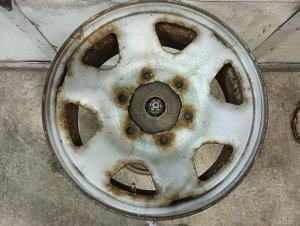1995-2000 Toyota Tacoma 15x6 5-Spoke 6-Lug Steel Wheel (Used OEM)