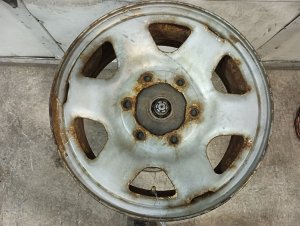 1995-2000 Toyota Tacoma 15x6 5-Spoke 6-Lug Steel Wheel (Used OEM)
