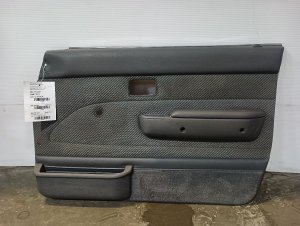 1990-1995 Toyota 4Runner Gray Manual Window Manual Lock Door Interior Trim Panel - Front, Right (Passenger) (Used OEM)