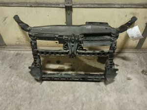 2010-2014 Volkswagen Jetta Station Wagon Radiator Support (Used OEM)