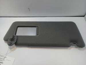 2005-2011 Toyota Tacoma Gray Sun Visor with Sliding Extender - Right (Passenger) (Used OEM)