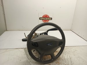 2000-2003 Ford Taurus Gray Tilt Steering Column Assembly with Key (Used OEM)