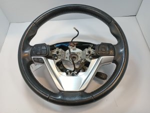 2015-2017 Toyota Sienna Black Leather Steering Wheel with Control Buttons (Used OEM)