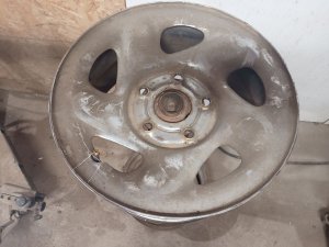1994-2001 Dodge Ram 1500 Chrome 16x7 5-Slot Chrome Steel Wheel (Used OEM)