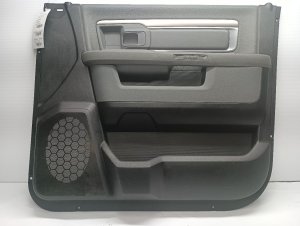 2019-2024 Ram 1500 Classic Black Door Interior Trim Panel - Front, Left (Driver) (Used OEM)