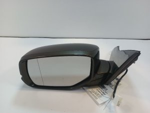 2013-2017 Honda Accord Gray Power Door/Side View Mirror - Left (Driver) (Used OEM)