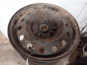 1992-2001 Toyota Camry Black 15x6 Steel Wheel (Used OEM)