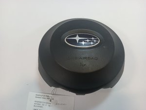 2010-2011 Subaru Legacy Black Steering Wheel Air Bag - Left (Driver) (Used OEM)