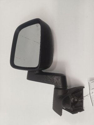 2003-2006 Jeep Wrangler Black Side/Door Mirror - Left (Driver) (Used OEM)