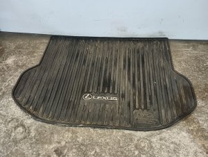 2015-2021 Lexus NX200t Black All-Weather Rubber Cargo Floor Mat (Used OEM)