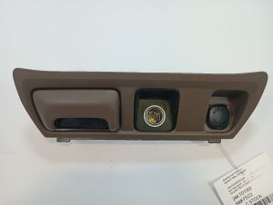 1998-2007 Toyota Land Cruiser Tan Ash Tray and Power Port Panel (Used OEM)