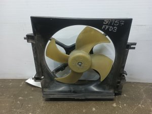 2005-2014 Subaru Legacy Radiator and Condenser Fan Motor Assembly (Used OEM)