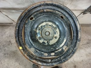 2005-2019 Toyota Tacoma 17x7.5 5-Spoke Steel Wheel (Used OEM)