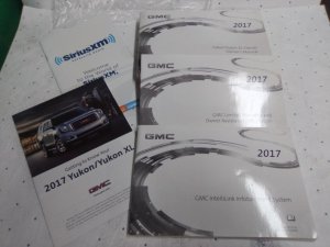 2017 GMC Yukon XL Owners Manual (Used OEM)
