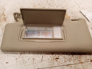 2014-2015 Nissan Rogue Select Gray Sun Visor with Mirror - Left (Driver) (Used OEM)