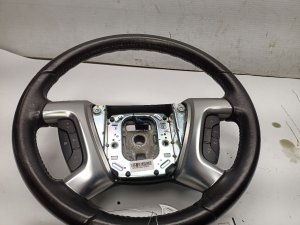 2017 GMC Acadia Limited Black Leather Steering Wheel with Controls (Used OEM)