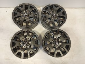 2025-2026 Toyota 4Runner Black 17x7 Painted Charcoal Alloy Wheel (Used OEM)