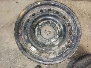 2005-2023 Toyota Tacoma 16x7 16-Hole Steel Spare Wheel (Used OEM)