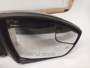 2013-2016 Ford Escape Gray Power Heated Door/Side View Mirror - Right (Passenger) (Used OEM)