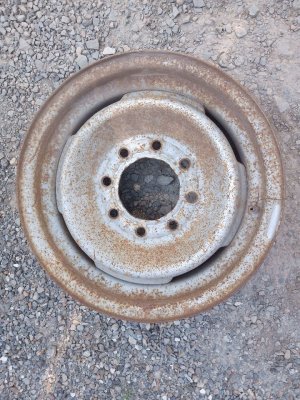 1996-2002 GMC Savana 3500 16x6.5 8-Lug Steel Wheel (Used OEM)