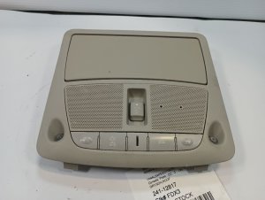 2016-2018 Nissan Altima Gray Overhead Console with Map Lamps and Sunroof Cutout (Used OEM)