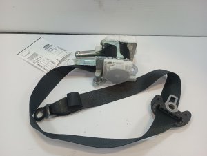 2018 Toyota RAV4 Black Seat Belt Assembly with Retractor and Pretensioner - Front, Right (Passenger) (Used OEM)