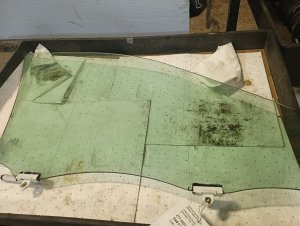 2015-2017 Toyota Camry Door Glass - Front, Left (Driver) (Used OEM)