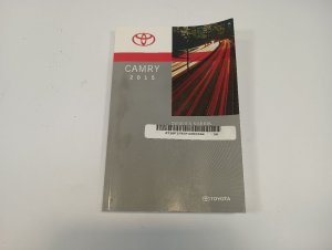 2015 Toyota Camry Gasoline Model Owners Manual (Used OEM)