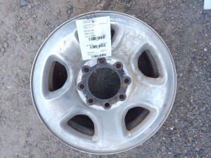 2011-2013 Ram 3500 Chrome 17x8 5-Spoke Chrome Clad Steel Wheel (Used OEM)