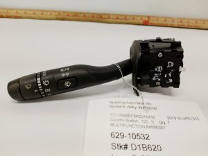 2019 Chevrolet Silverado 1500 Steering Column Combination Switch Assembly (Used OEM)